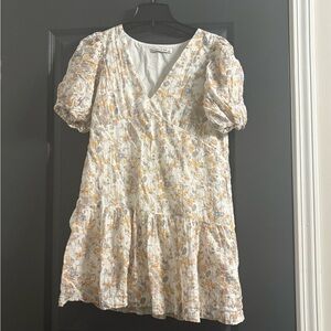 A&F Floral Puff Sleeve Dress